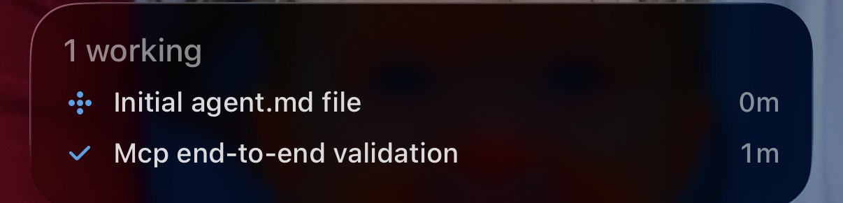 Two agents from my phone